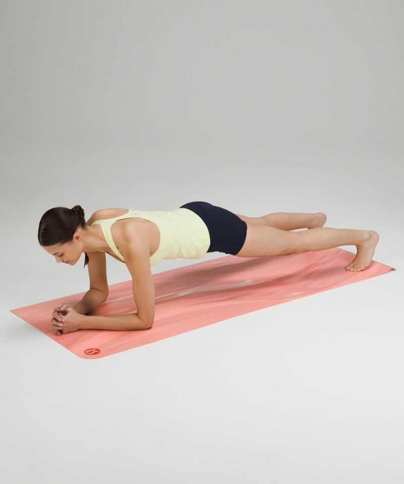 Lululemon The Mat 3mm Made With FSC™ Certified Rubber Yogamattor Dam Rosa Rosa Vita Rosa Sverige | XBWAIG539