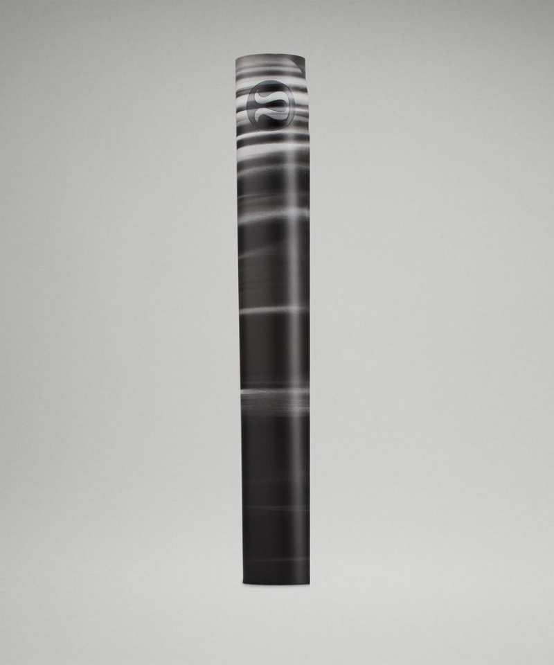 Lululemon The Mat 3mm Made With FSC™ Certified Rubber Yogamattor Dam Svarta Vita Svarta Sverige | ULQKDP791