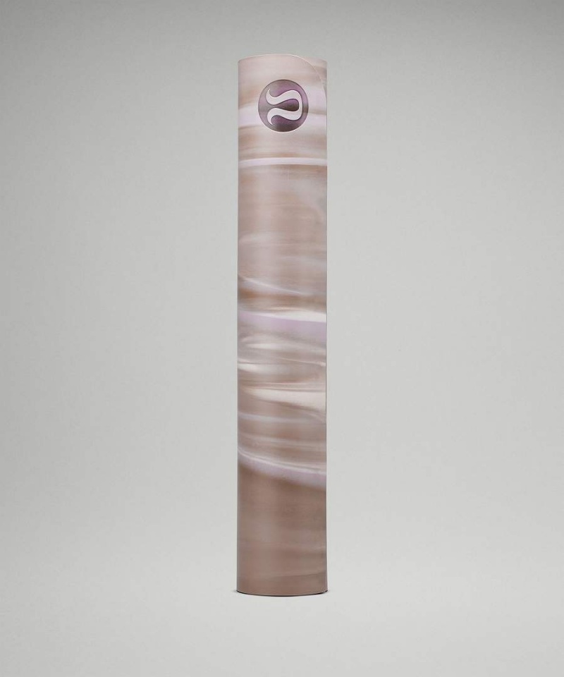 Lululemon The Mat 5mm Made With FSC™ Certified Rubber Yogamattor Dam Khaki Lila Vita Sverige | JIMONQ091