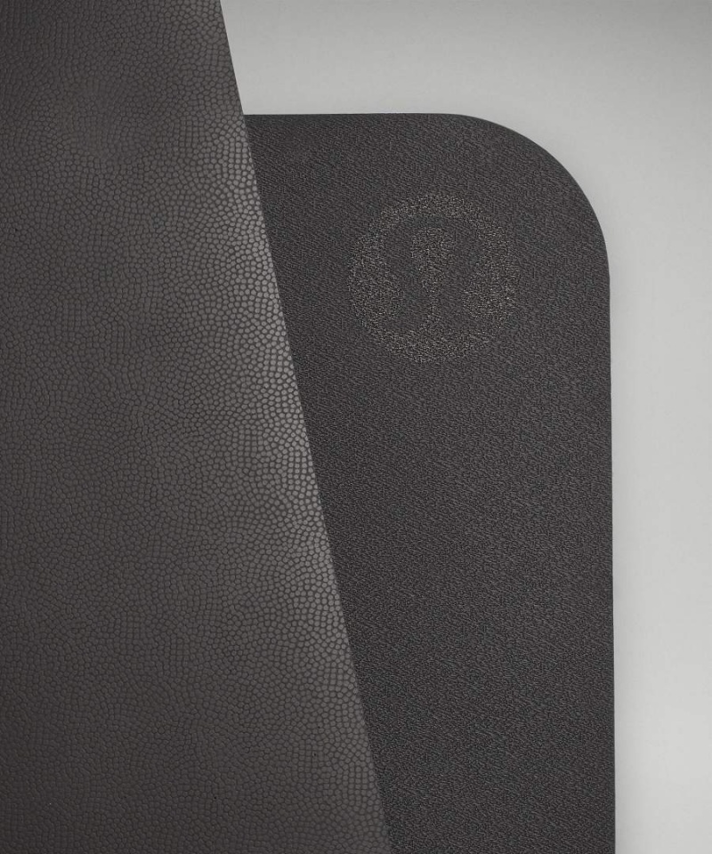 Lululemon The Mat 5mm Made With FSC™ Certified Rubber Textured Yogamattor Dam Svarta Sverige | VSDPQG138