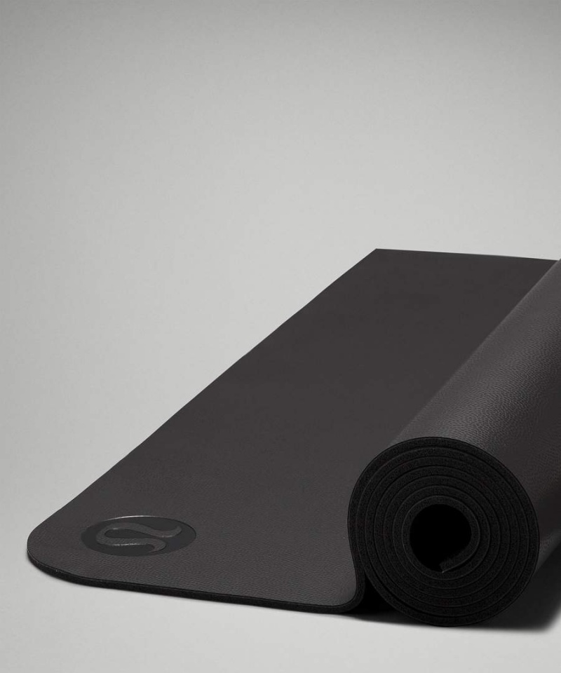 Lululemon The Mat 5mm Made With FSC™ Certified Rubber Textured Yogamattor Dam Svarta Sverige | VSDPQG138