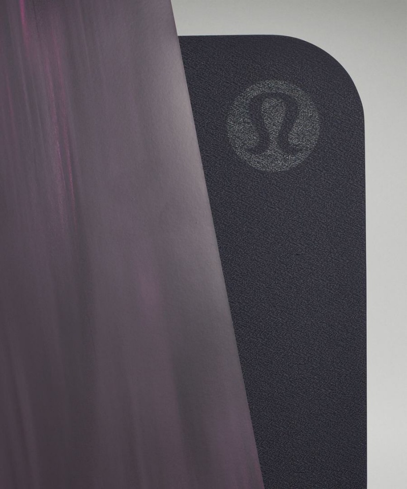 Lululemon The Mat 5mm Made With FSC™ Certified Rubber Yogamattor Dam Marinblå Rosa Vita Marinblå Sverige | UQFXRJ168