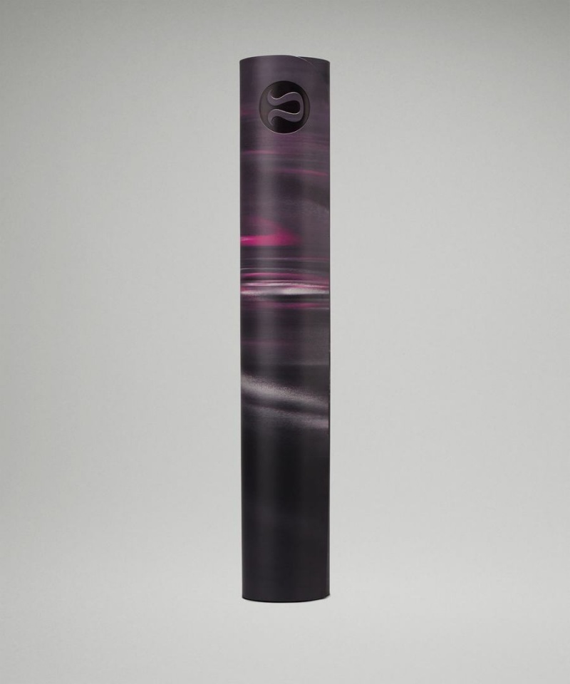 Lululemon The Mat 5mm Made With FSC™ Certified Rubber Yogamattor Dam Marinblå Rosa Vita Marinblå Sverige | UQFXRJ168