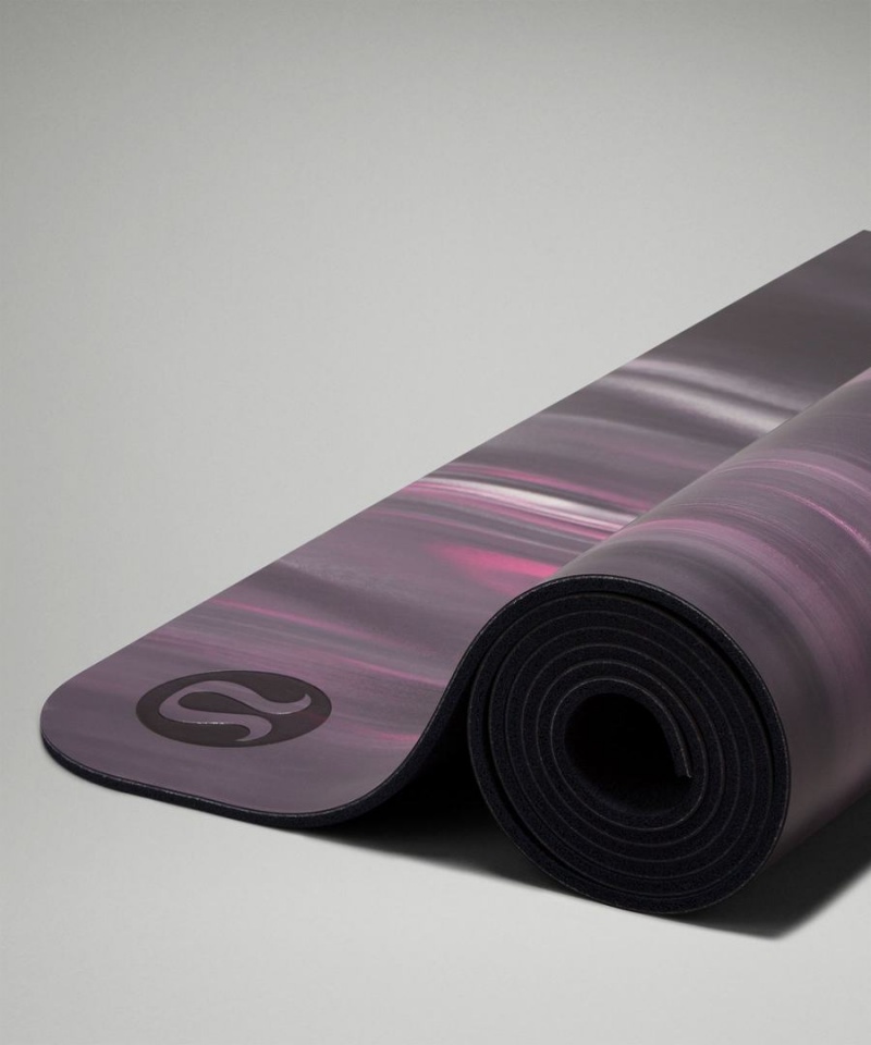 Lululemon The Mat 5mm Made With FSC™ Certified Rubber Yogamattor Dam Marinblå Rosa Vita Marinblå Sverige | UQFXRJ168