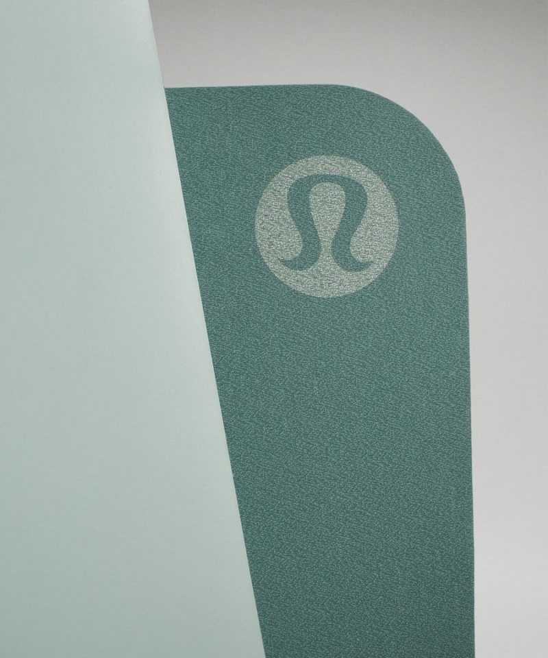 Lululemon The Mat 5mm Made With FSC™ Certified Rubber Yogamattor Dam Silver Blå Turkos Sverige | EXFQSJ508