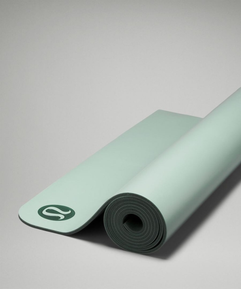 Lululemon The Mat 5mm Made With FSC™ Certified Rubber Yogamattor Dam Silver Blå Turkos Sverige | EXFQSJ508