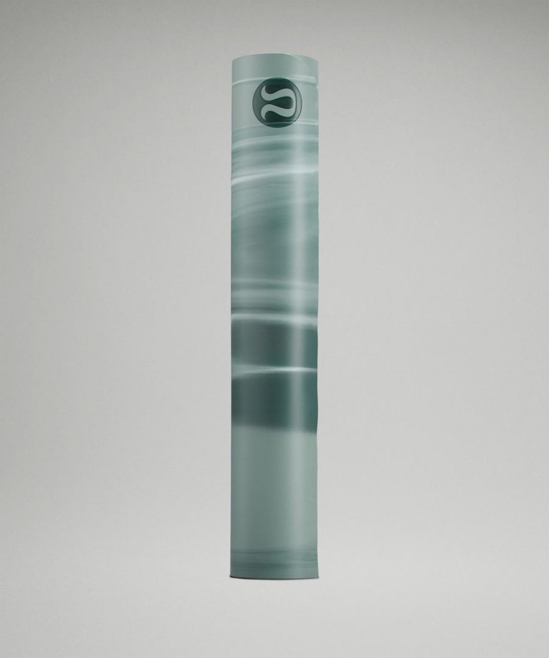 Lululemon The Mat 5mm Made With FSC™ Certified Rubber Yogamattor Dam Silver Blå Turkos Blå Silver Blå Sverige | SEBODN245