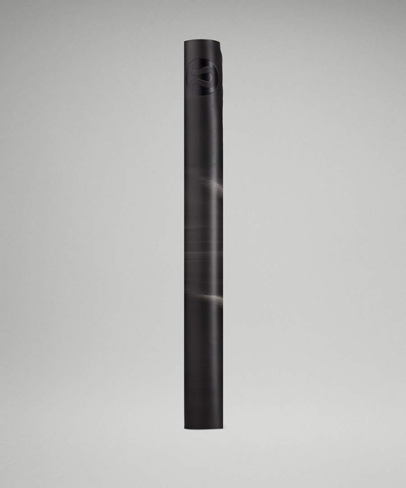 Lululemon The (Un) Mat Made With FSC™ Certified Rubber Marble Yogamattor Dam Svarta Vita Svarta Sverige | LACVYG510