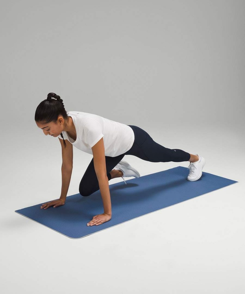 Lululemon The Workout Mat 6mm Yogamattor Dam Blå Sverige | AXYGHS263