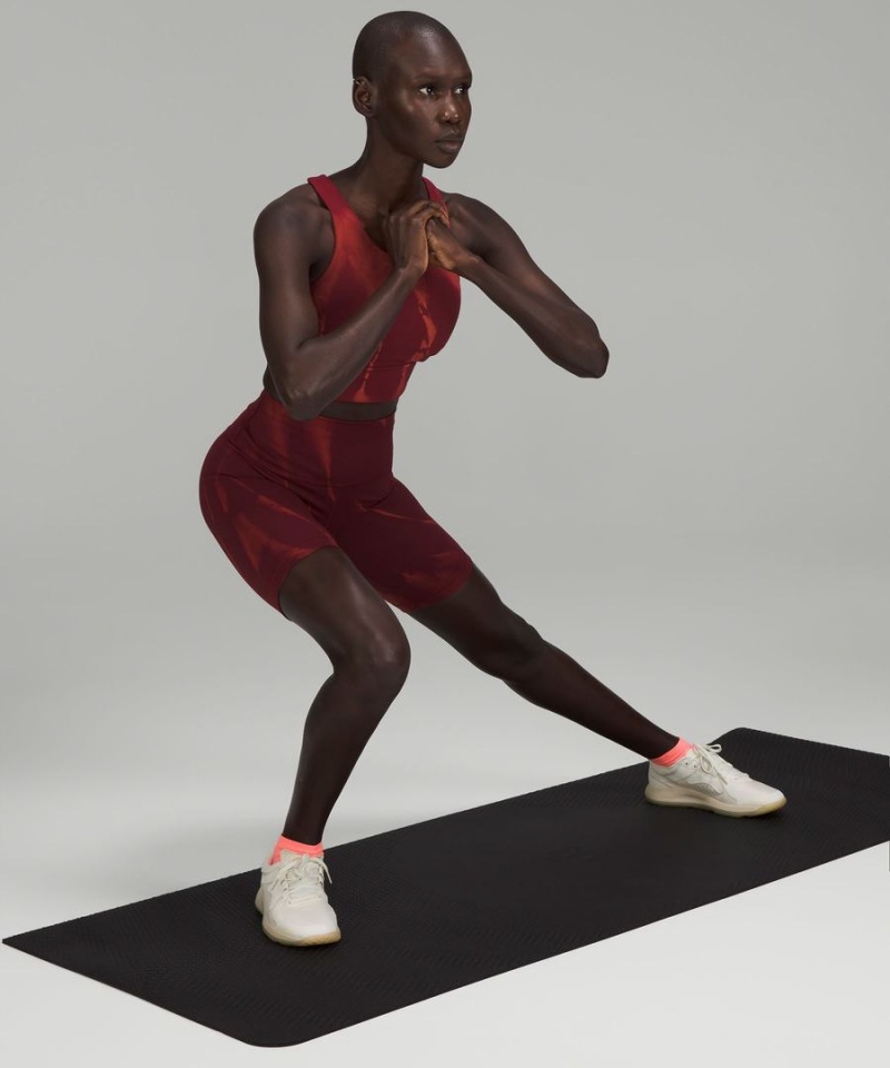 Lululemon The Workout Mat 6mm Yogamattor Dam Svarta Sverige | VFHZYL592