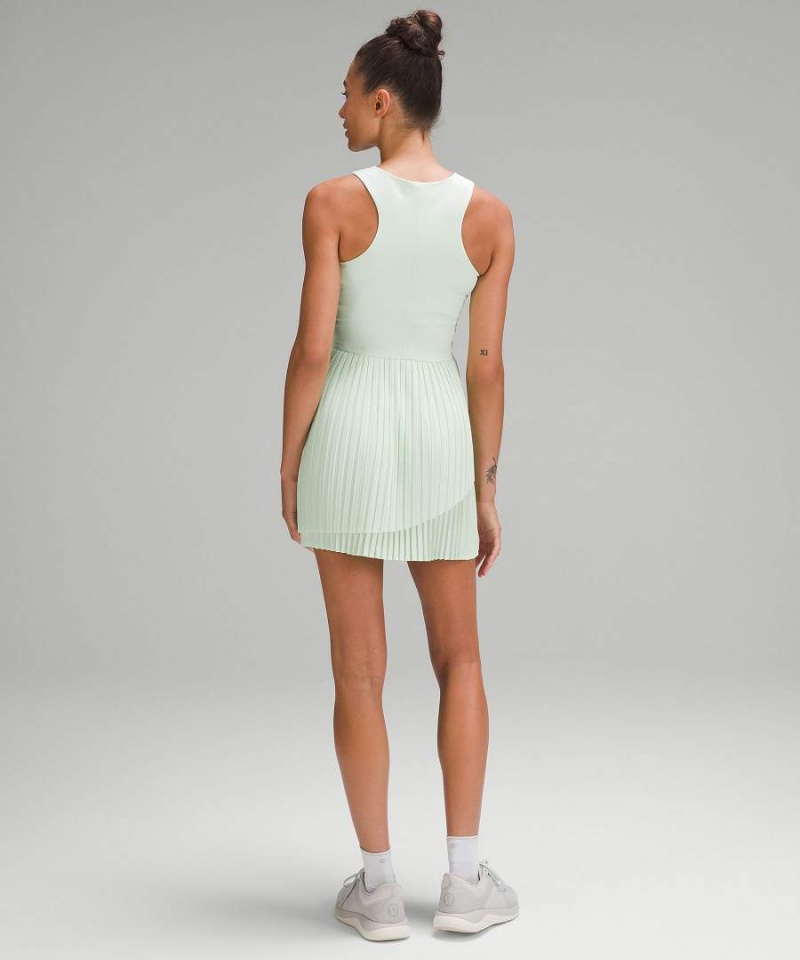 Lululemon Tiered Pleats Tennis Klänning Dam Gröna Sverige | NQZCBW135