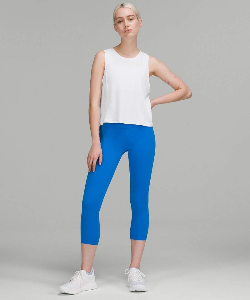 Lululemon Train to Be High-Low Hem Linne Dam Vita Vita Sverige | MTEVDQ834