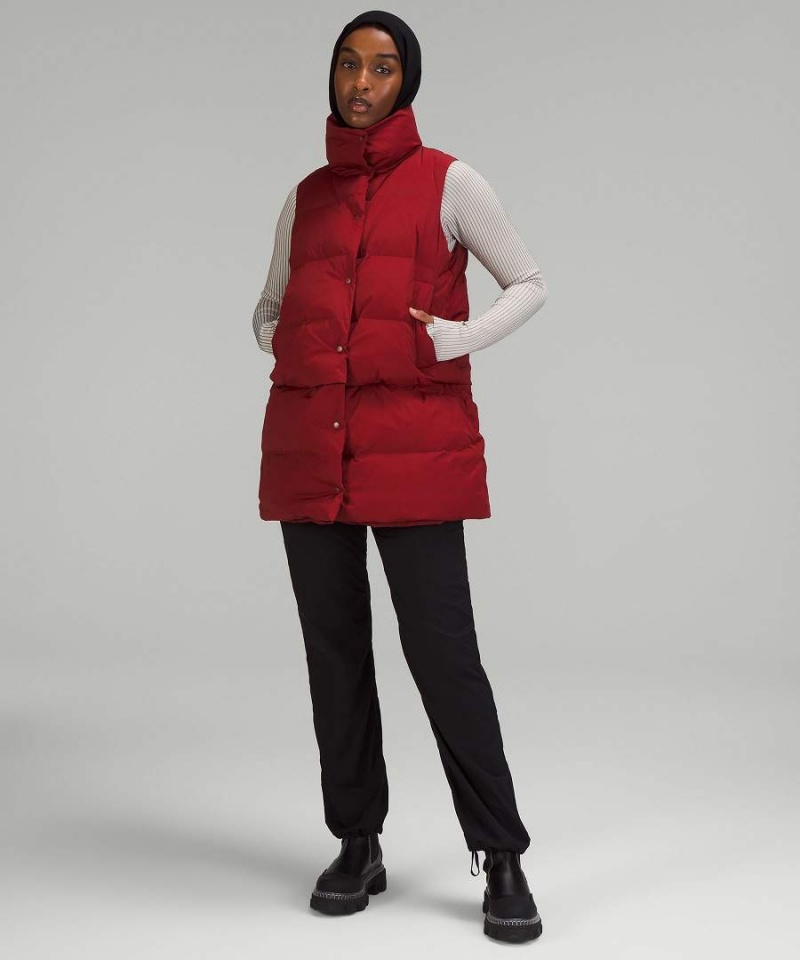 Lululemon Transformable Parka Dam Mörkröda Sverige | JGPEHB534