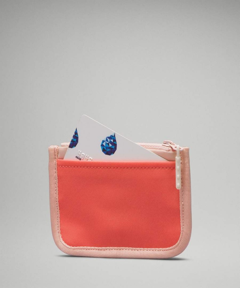 Lululemon True Identity Card Case Dam Rosa Vita Vita Grädde Sverige | CTBFVI375