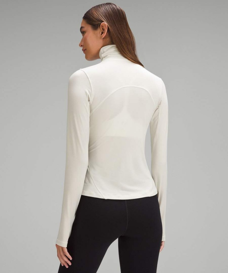 Lululemon Turtleneck Base Layer Långärmad Tröja Dam Beige Sverige | LNRWSM138