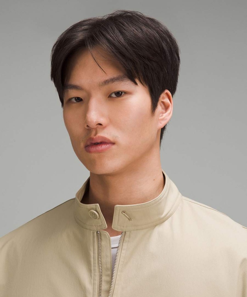 Lululemon Twill Full-Zip Jackor Herr Khaki Sverige | KXDTJM789