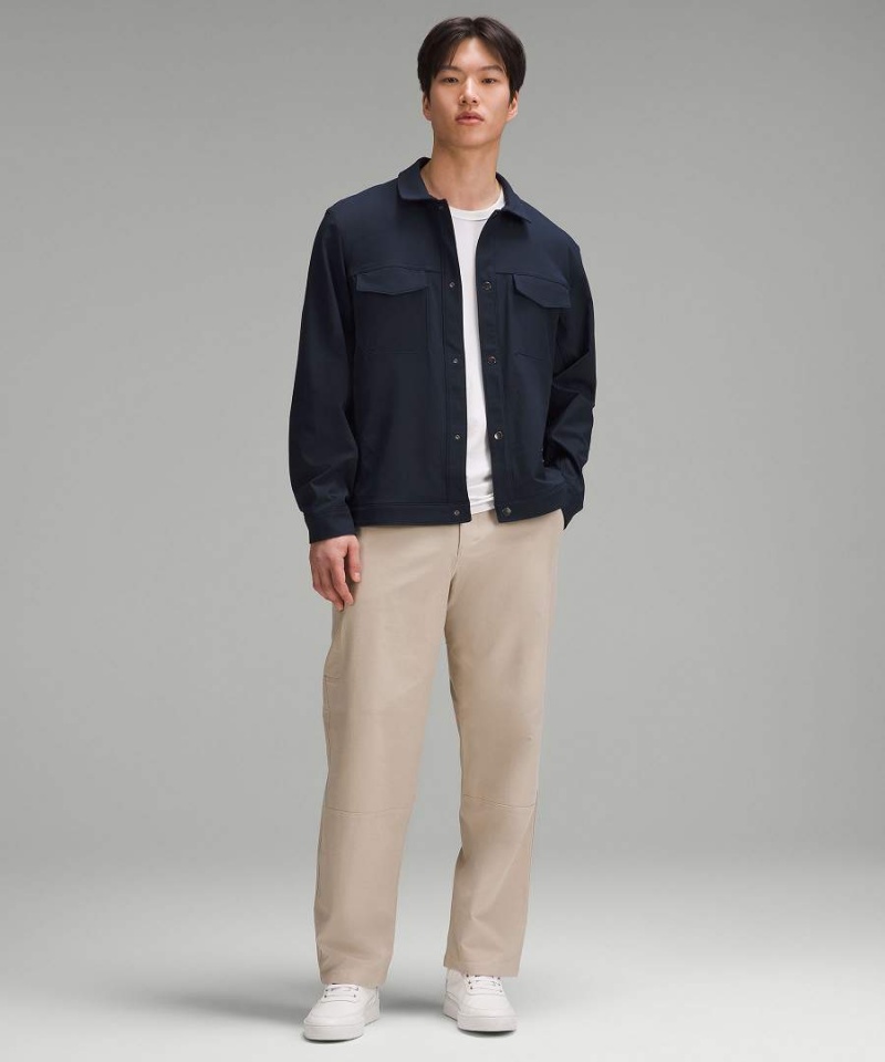 Lululemon Twill Utility Jackor Herr Marinblå Sverige | MGFTCH925