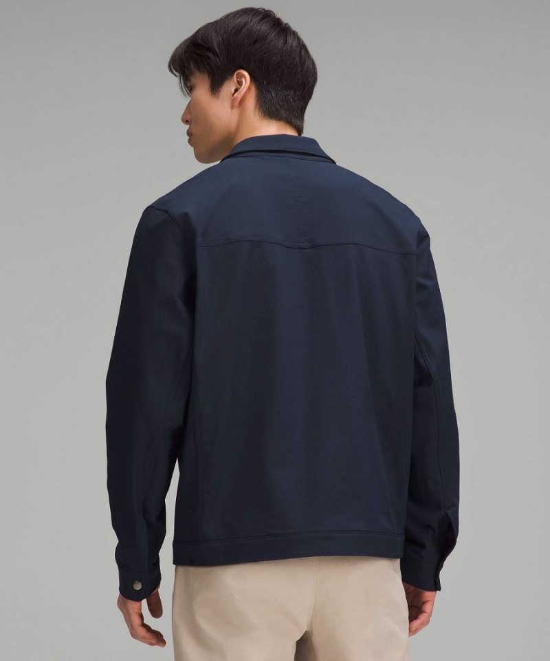 Lululemon Twill Utility Jackor Herr Marinblå Sverige | MGFTCH925