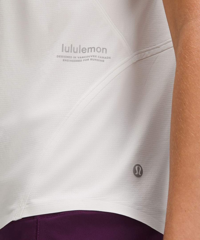 Lululemon Ultralight Reflective Löpar Linne Dam Vita Sverige | HNXVLC097