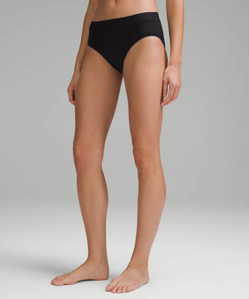 Lululemon UnderEase High-Rise Bikini 3 Pack Underkläder Dam Silver Svarta Sverige | WFCBIU341
