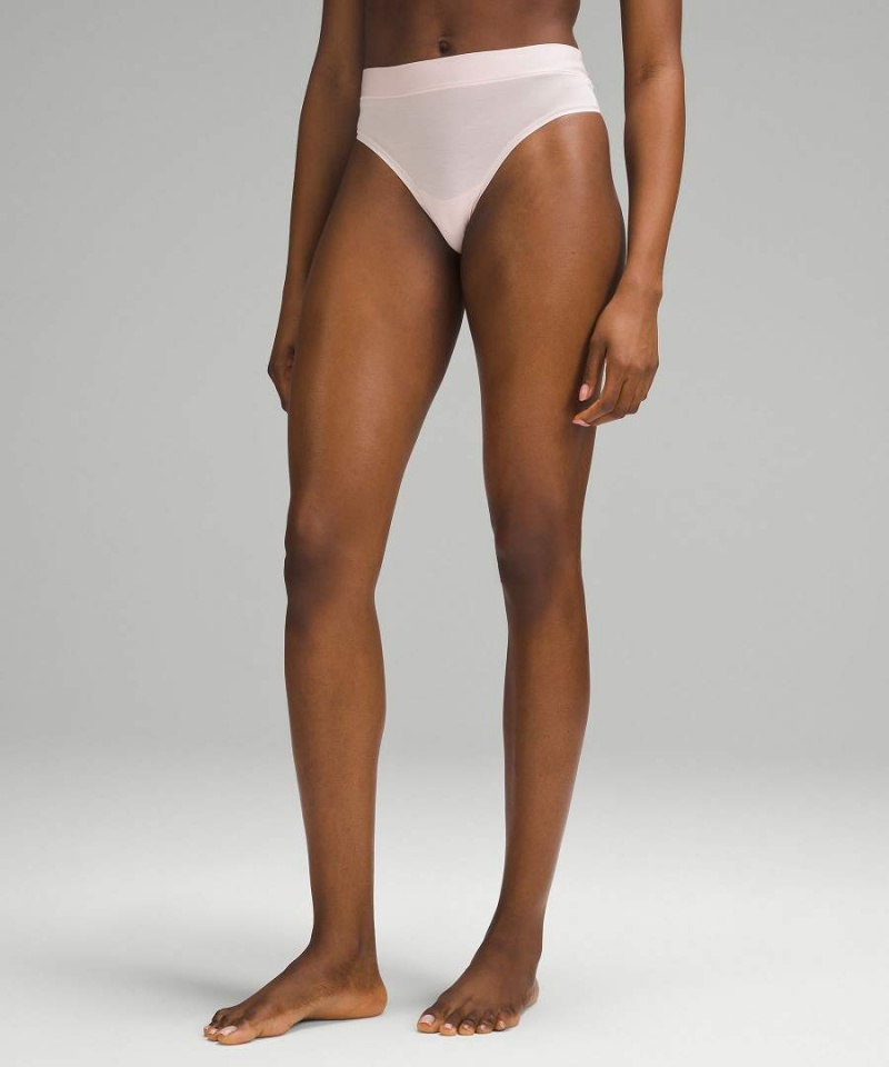 Lululemon UnderEase High-Rise String 3 Pack Underkläder Dam Silver Svarta Sverige | SJCLFA687