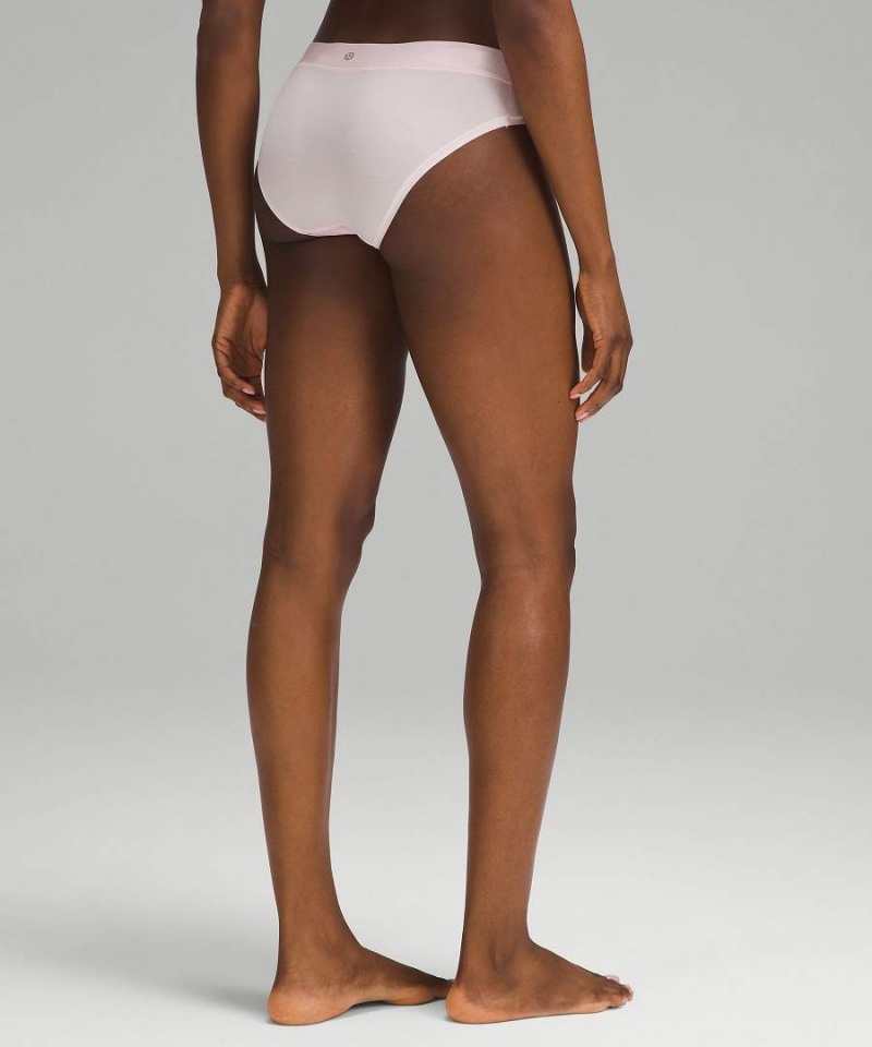 Lululemon UnderEase Mid-Rise Bikini 3 Pack Underkläder Dam Silver Svarta Sverige | FMOWQL780