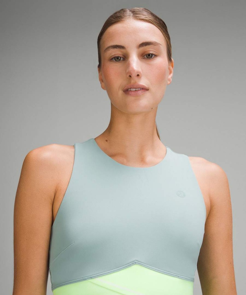 Lululemon V-Midja Cropped Tennis Linne Dam Vita Sverige | EPGHMB752