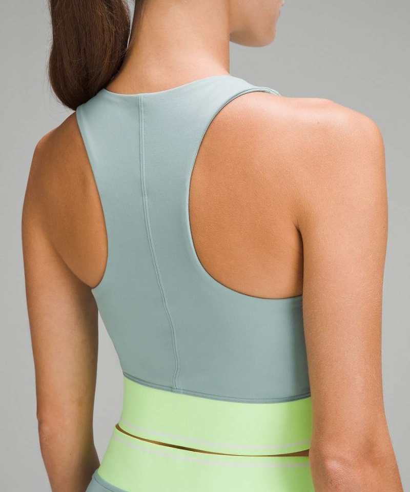 Lululemon V-Midja Cropped Tennis Linne Dam Vita Sverige | EPGHMB752