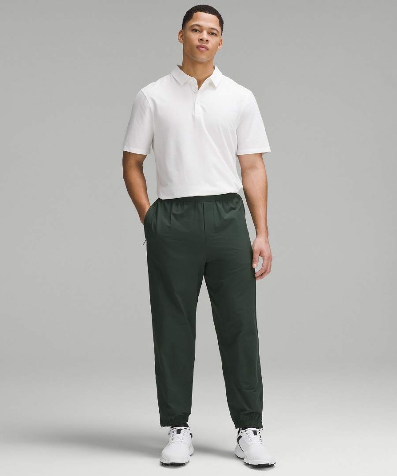 Lululemon Vatten-Repellent Pull-On Golf Byxor Herr Gröna Sverige | TUILJD197
