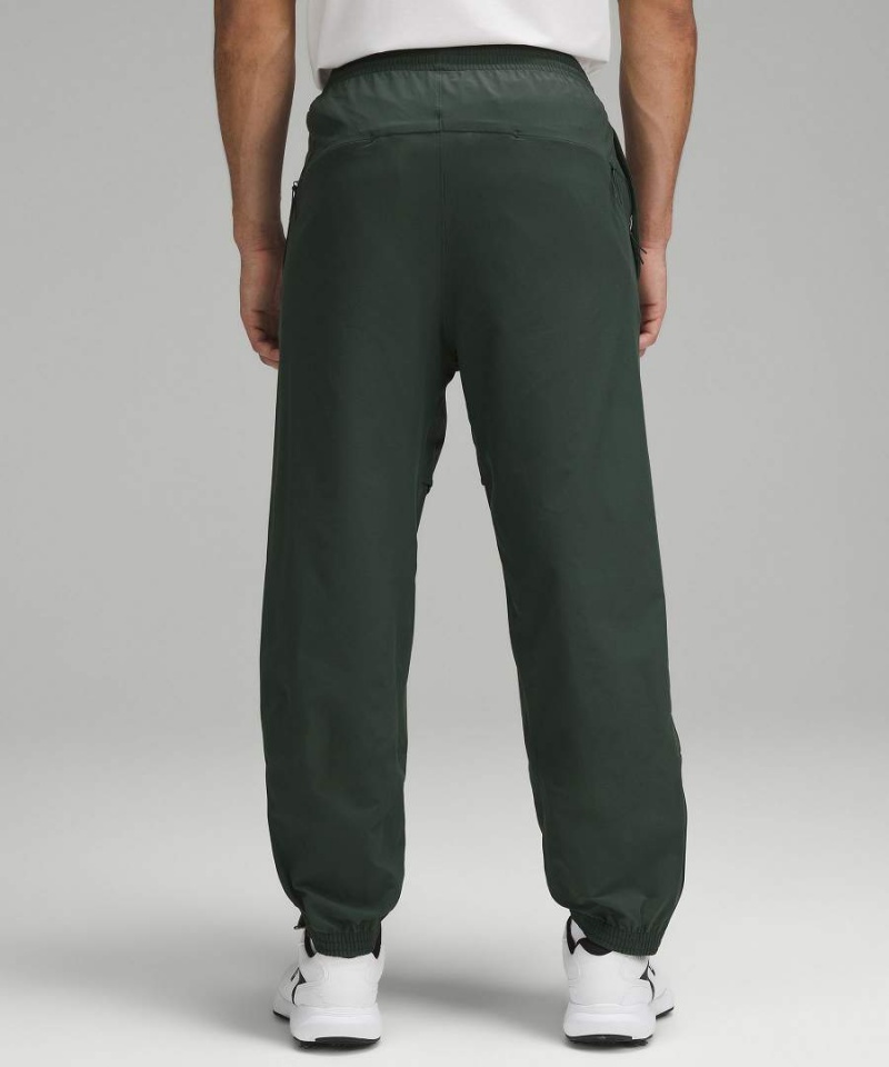 Lululemon Vatten-Repellent Pull-On Golf Byxor Herr Gröna Sverige | TUILJD197