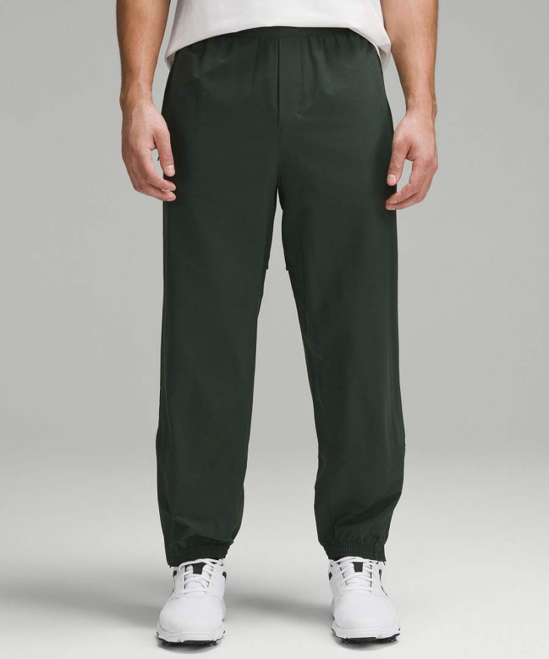 Lululemon Vatten-Repellent Pull-On Golf Byxor Herr Gröna Sverige | TUILJD197