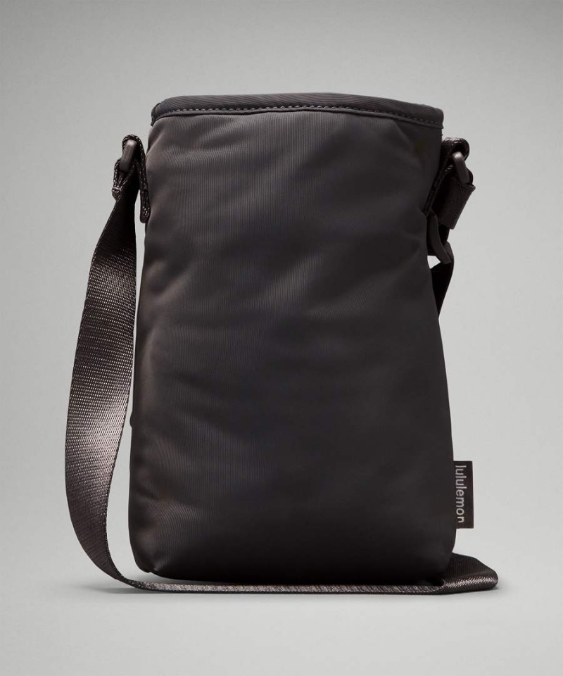 Lululemon Vatten Bottle with Front Pocket Crossbody Väska Dam Grå Ljusgröna Sverige | BHCFIN645