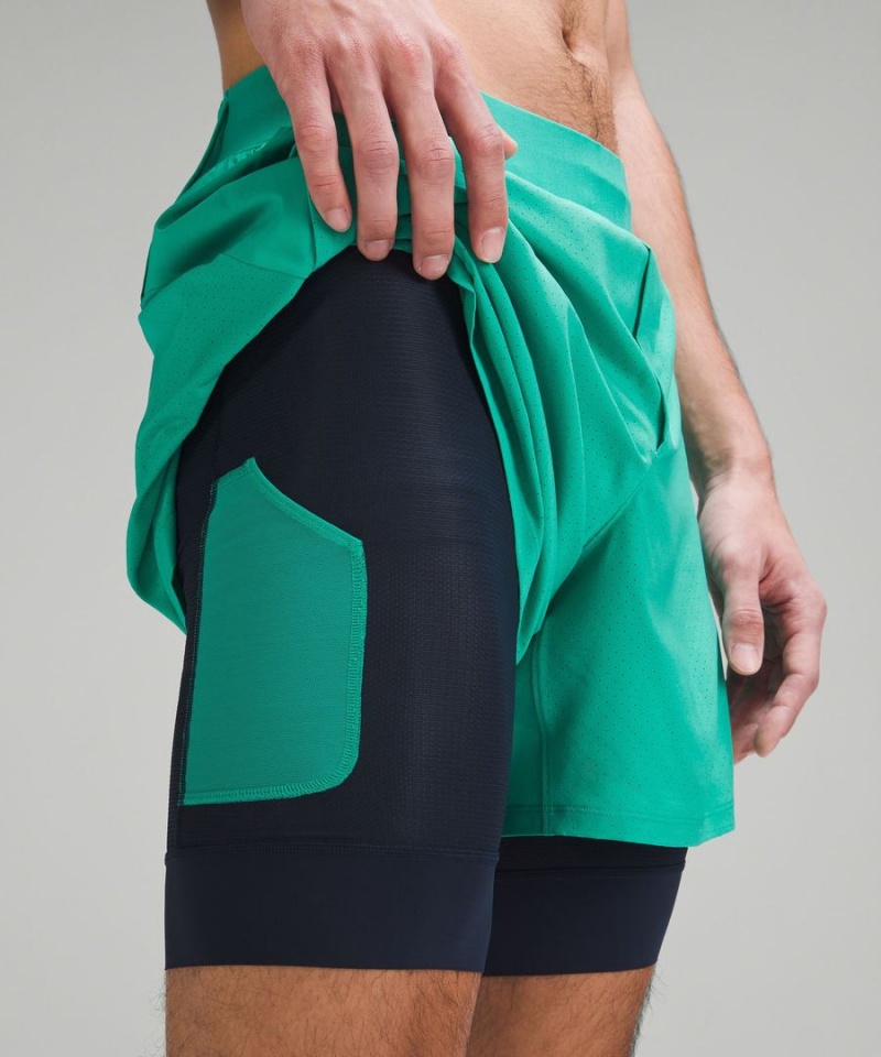 Lululemon Vented Tennis Shorts Herr Gröna Sverige | TGWHVE725