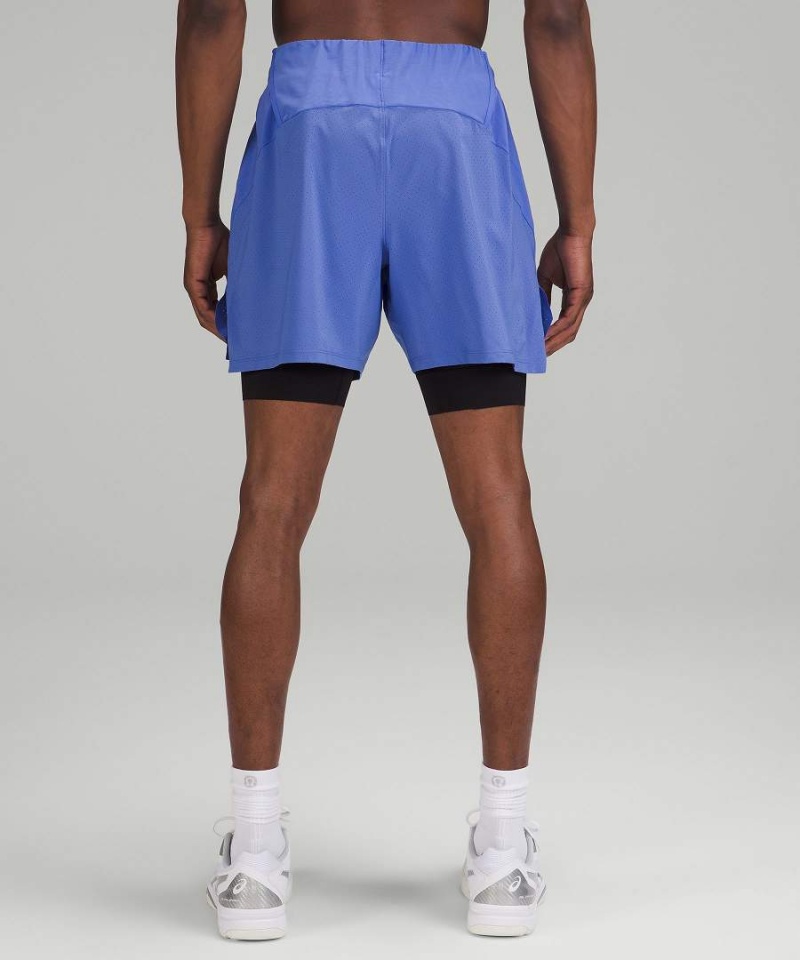 Lululemon Vented Tennis Shorts Herr Indigo Sverige | ZNAISU103