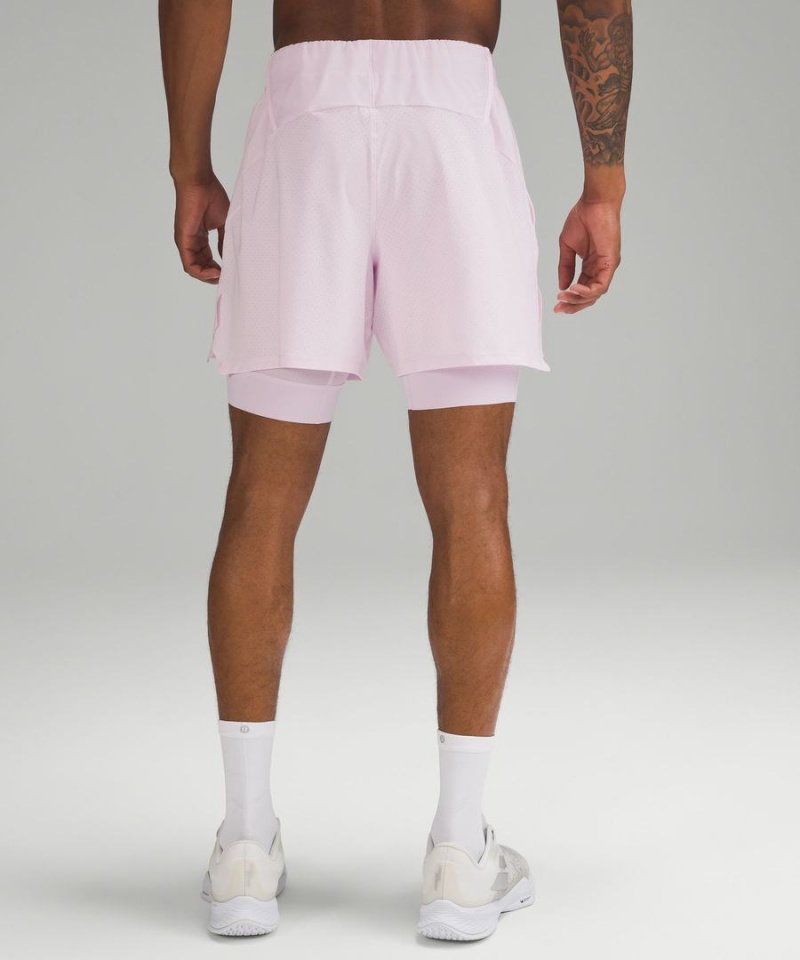 Lululemon Vented Tennis Shorts Herr Rosa Sverige | OURYPC819