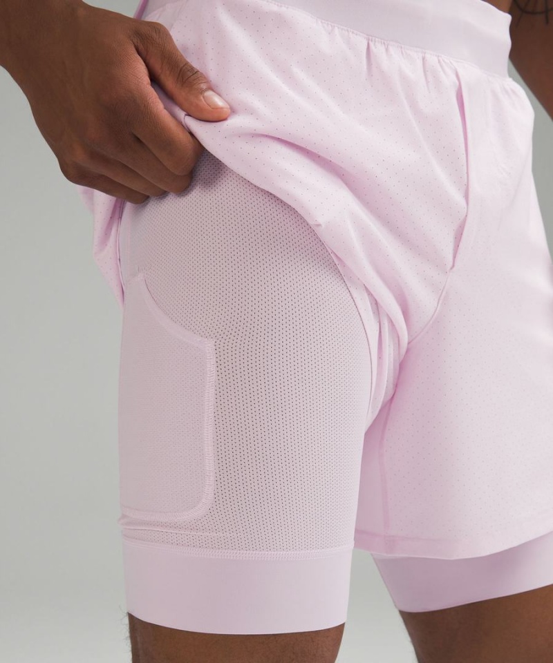 Lululemon Vented Tennis Shorts Herr Rosa Sverige | OURYPC819
