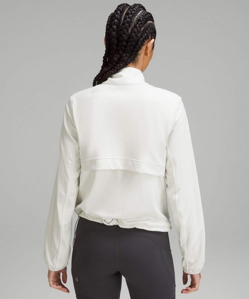 Lululemon Ventilating UV Protection Löpar Jackor Dam Beige Sverige | VXFLAN184