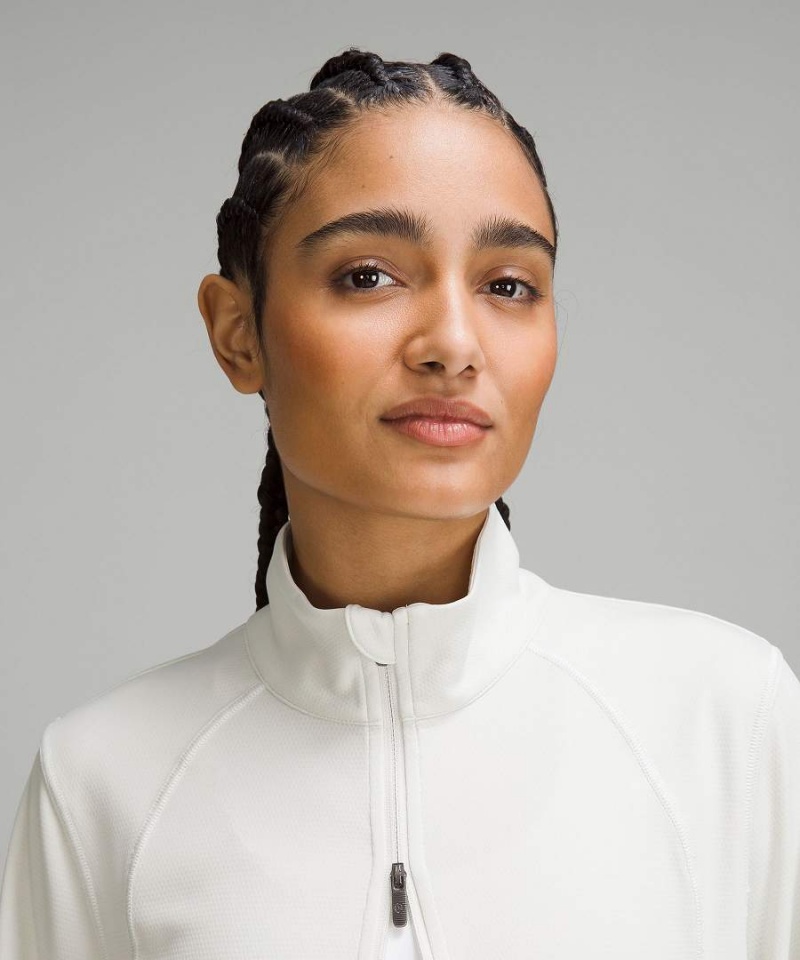 Lululemon Ventilating UV Protection Löpar Jackor Dam Beige Sverige | VXFLAN184