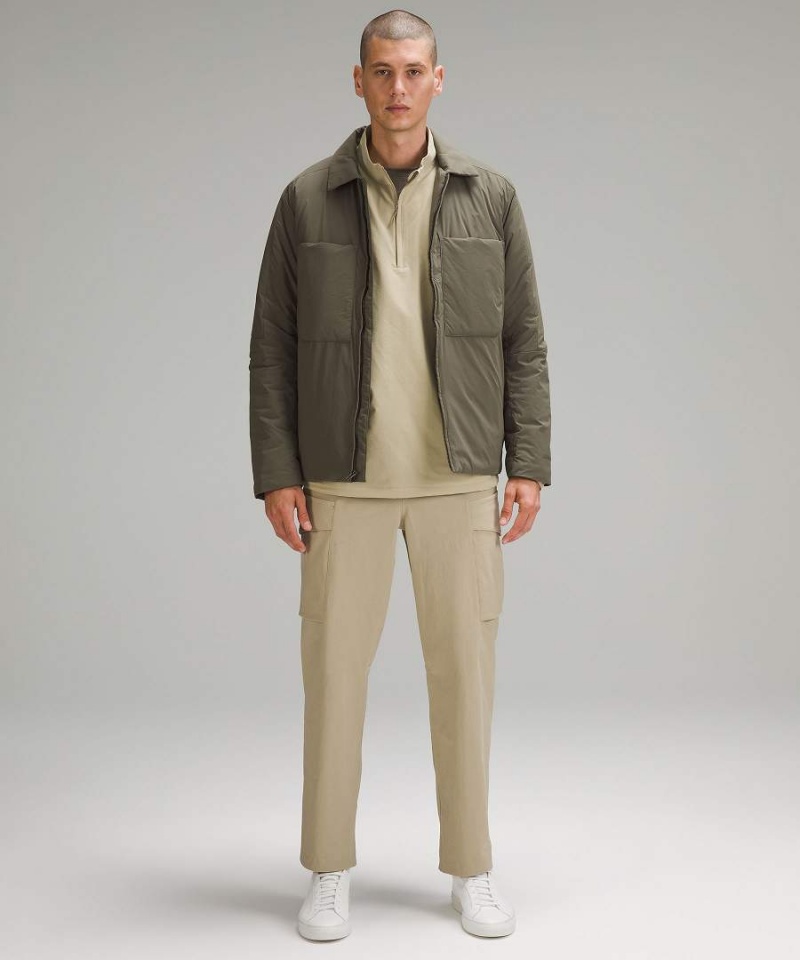 Lululemon VersaTwill Relaxed-Fit Cargo Byxor Herr Khaki Sverige | GOHATR469