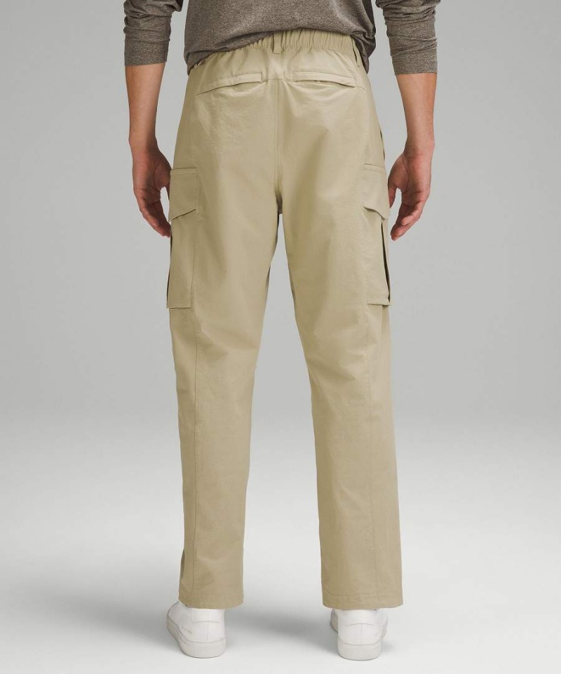 Lululemon VersaTwill Relaxed-Fit Cargo Byxor Herr Khaki Sverige | GOHATR469