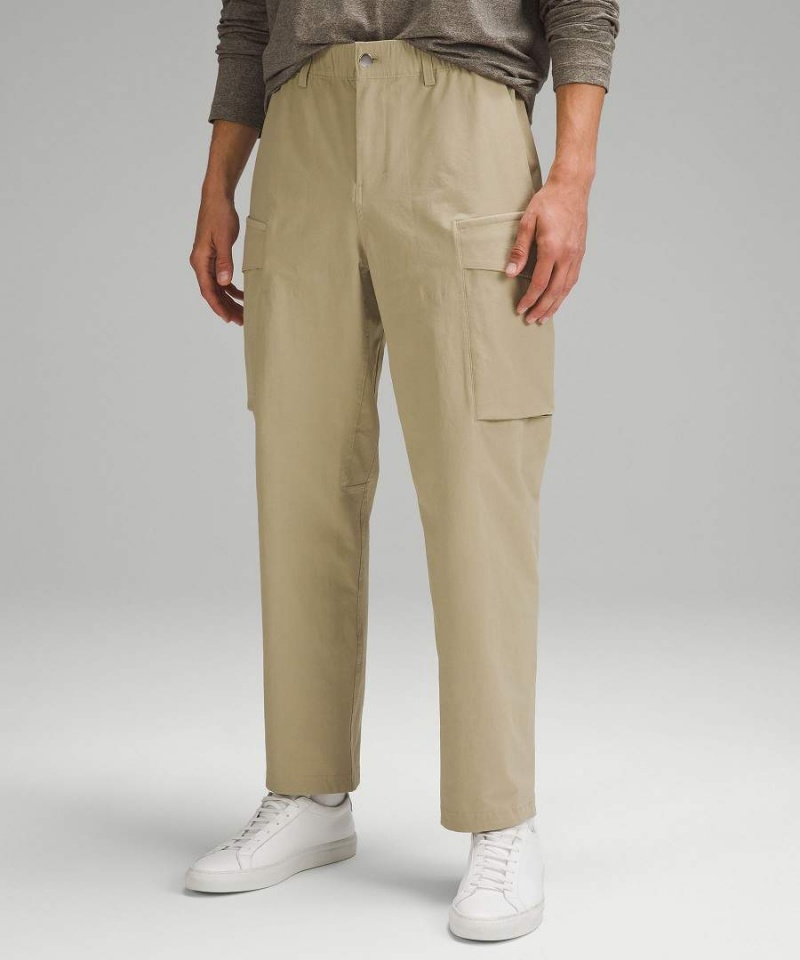 Lululemon VersaTwill Relaxed-Fit Cargo Byxor Herr Khaki Sverige | GOHATR469
