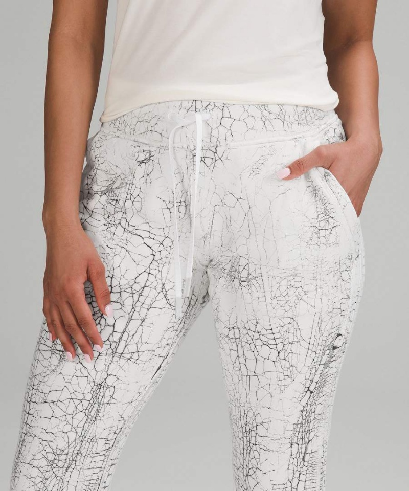 Lululemon Warm Down 7/8 Length Joggingbyxor Dam Vita Svarta Sverige | TBUYLX176