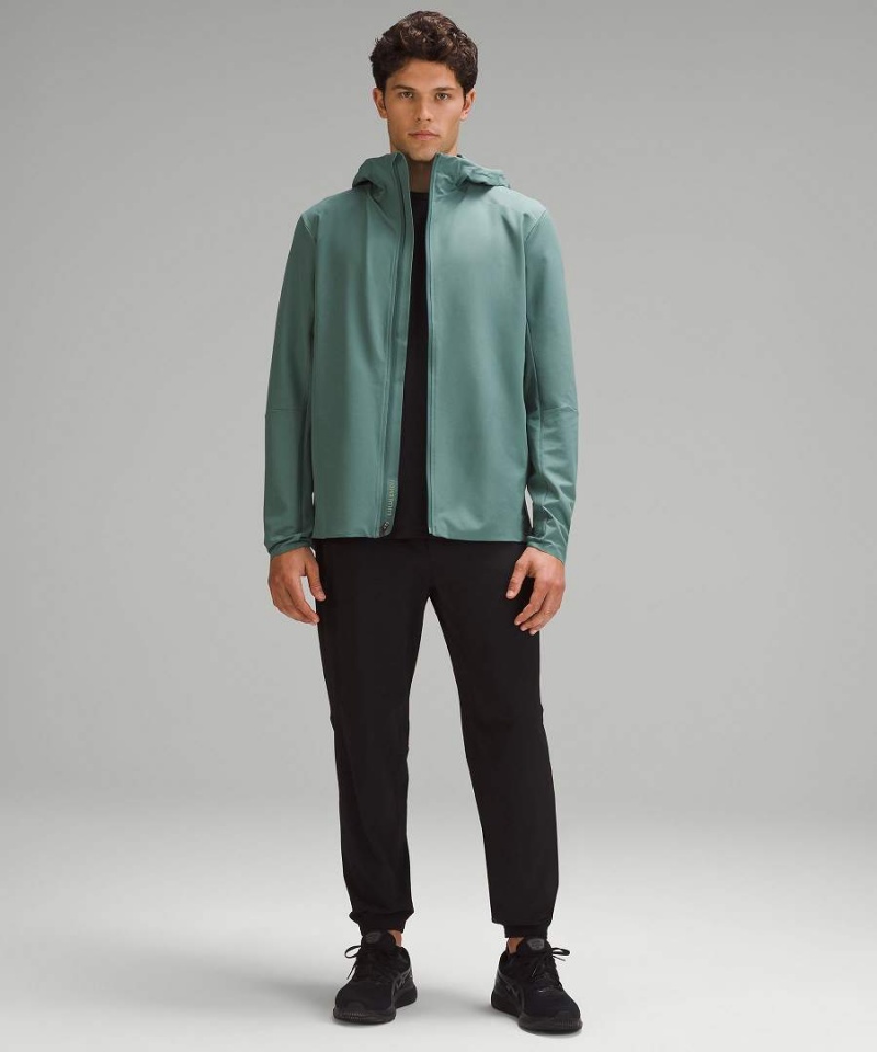 Lululemon Warp Light Packable Jackor Herr Mörkgröna Sverige | KWVQBR294