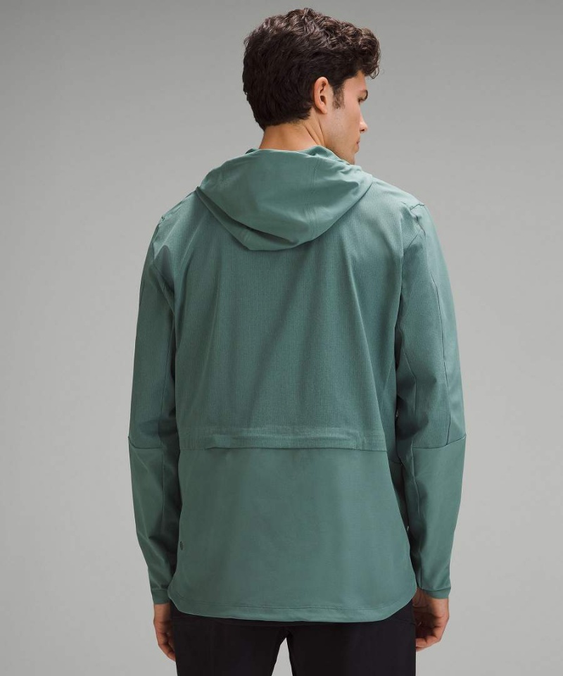 Lululemon Warp Light Packable Jackor Herr Mörkgröna Sverige | KWVQBR294
