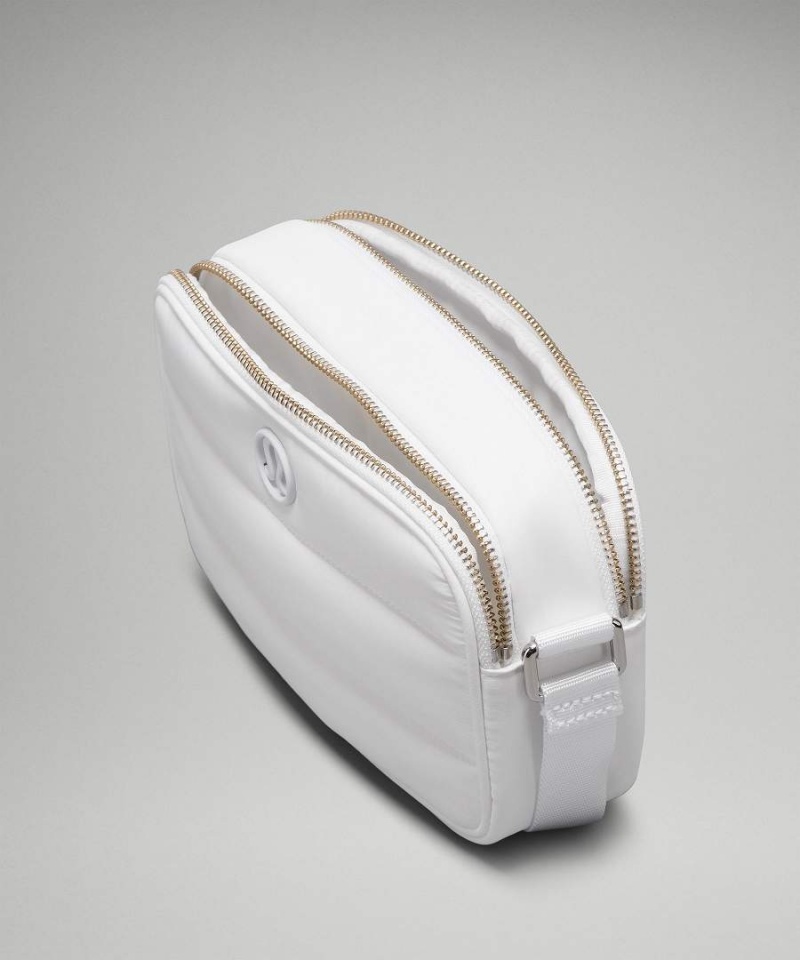 Lululemon Wunder Puff Camera 2L Crossbody Väska Dam Rosa Sverige | DHNUIE418