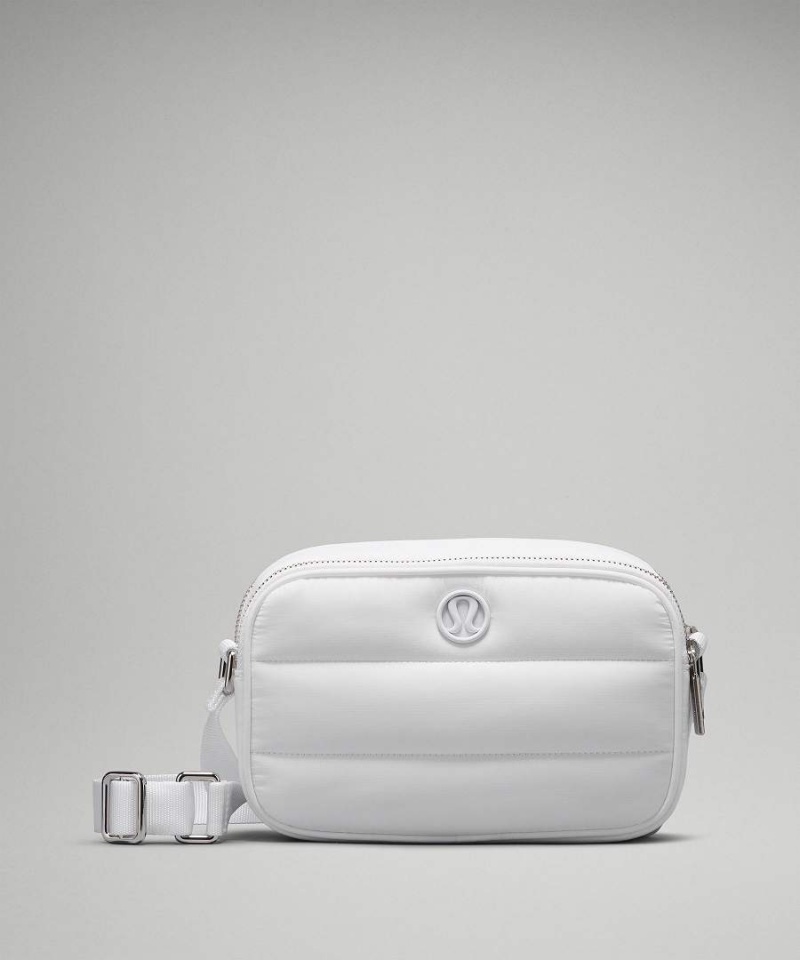 Lululemon Wunder Puff Camera 2L Crossbody Väska Dam Rosa Sverige | DHNUIE418