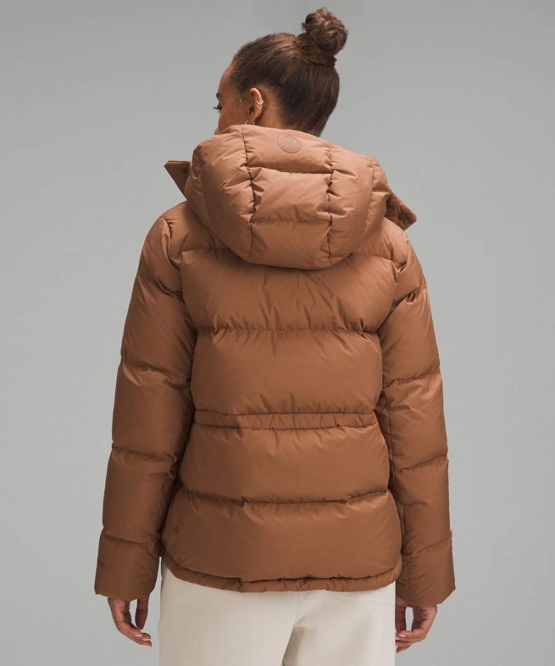 Lululemon Wunder Puff Dunjackor Dam Bruna Sverige | BNWASY538