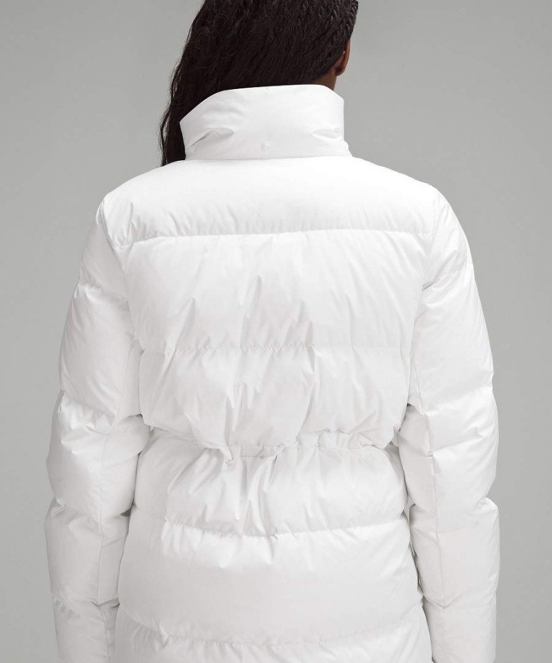 Lululemon Wunder Puff Long Dunjackor Dam Vita Sverige | ZLRVDM803