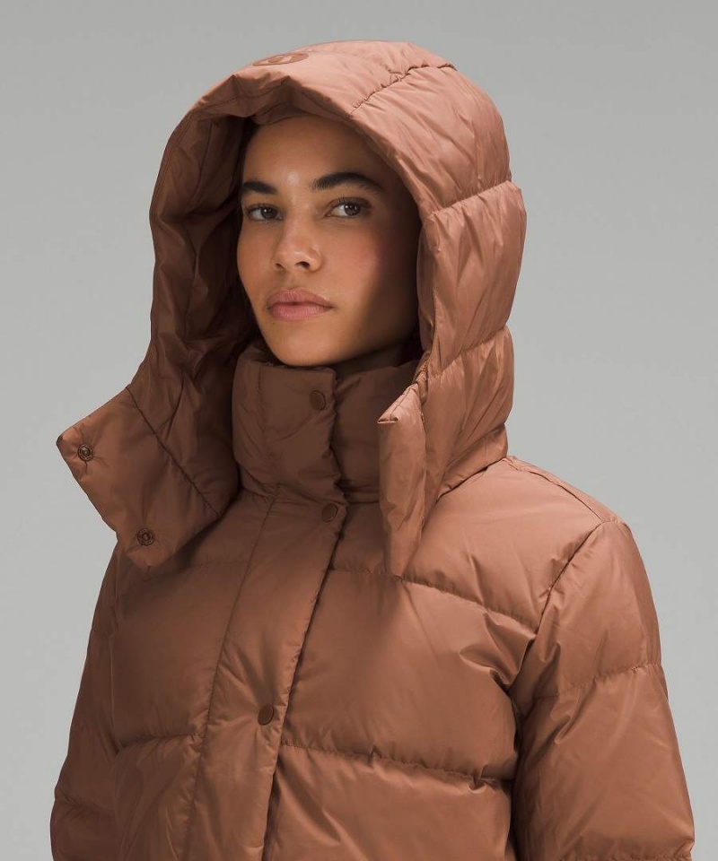 Lululemon Wunder Puff Super-Cropped Dunjackor Dam Bruna Sverige | QTLKEY263