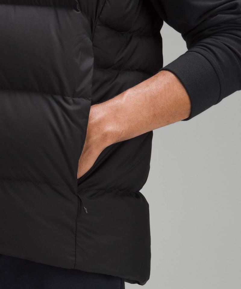 Lululemon Wunder Puff Väst Herr Svarta Sverige | BHSUTP872
